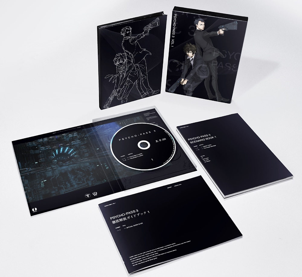 PSYCHO-PASS TCRpX 3 Vol.1 Blu-ray 񐶎Y