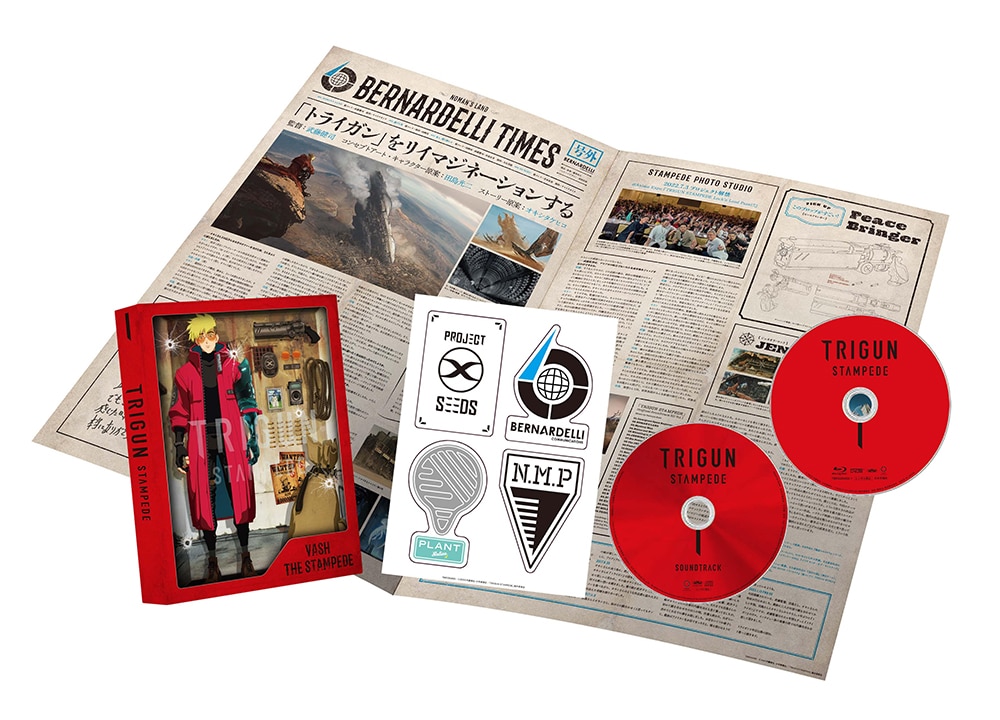 TRIGUN STAMPEDE Vol.1 Blu-ray 񐶎Y