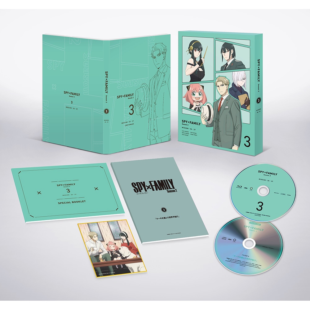 wSPY×FAMILYxSeason 2 Vol.3 񐶎Y Blu-ray
