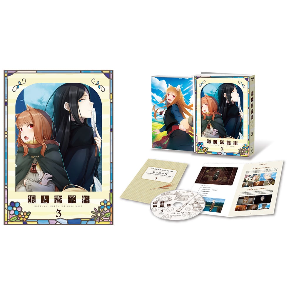 TVAjwTƍh MERCHANT MEETS THE WISE WOLFx 3 񐶎Y Blu-ray