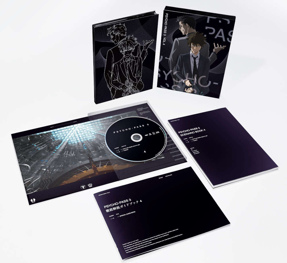 PSYCHO-PASS TCRpX 3 Vol.4 DVD 񐶎Y