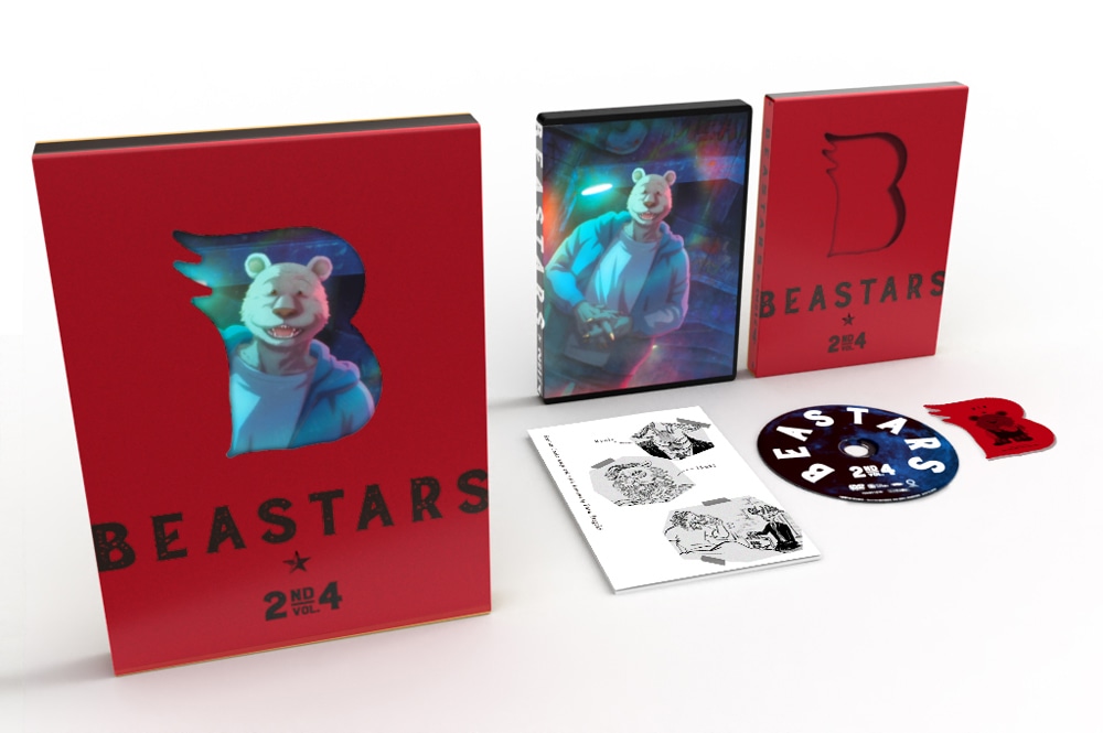 BEASTARS 2nd Vol.4 DVD 񐶎Y