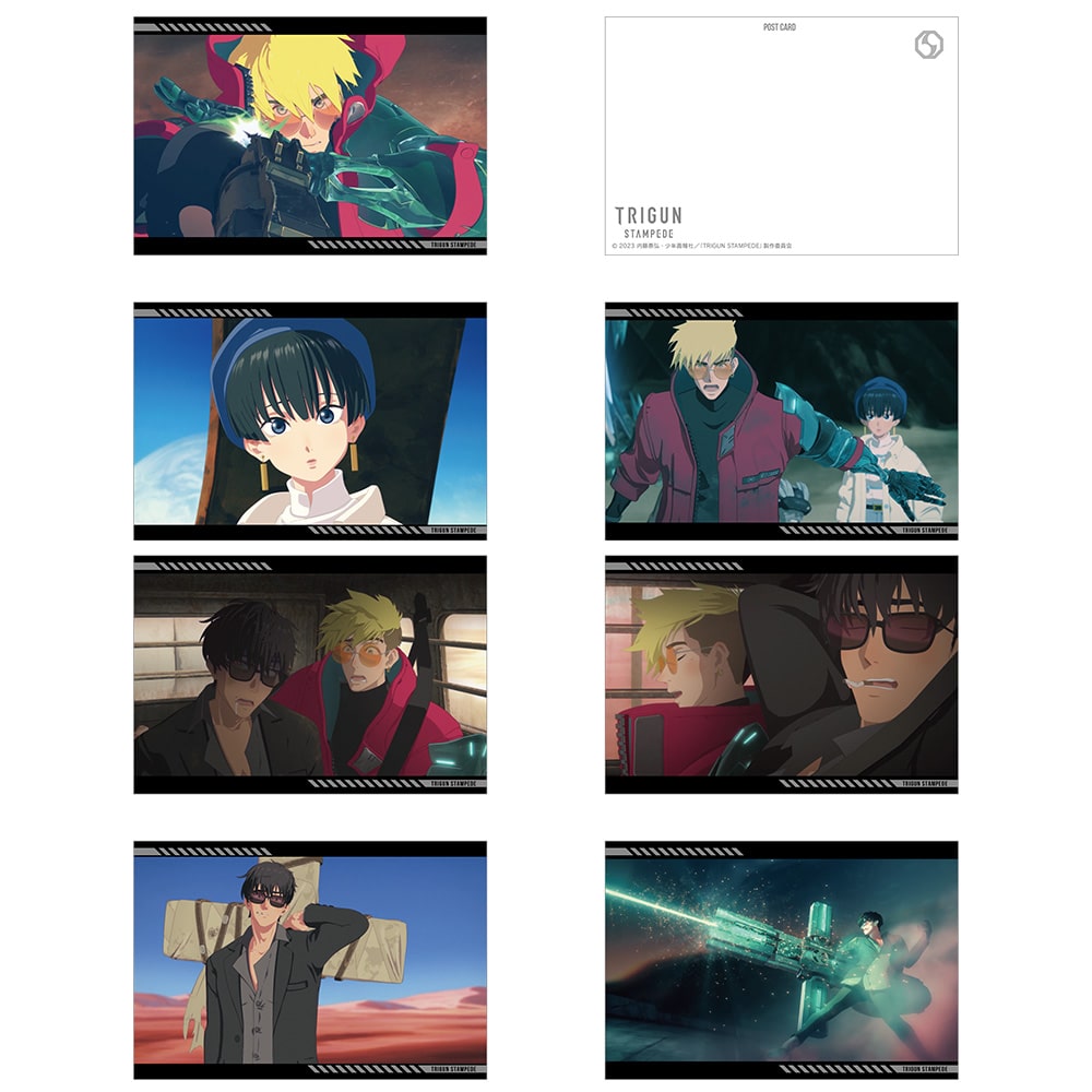 TRIGUN STAMPEDE ʎʐ^|XgJ[hZbg