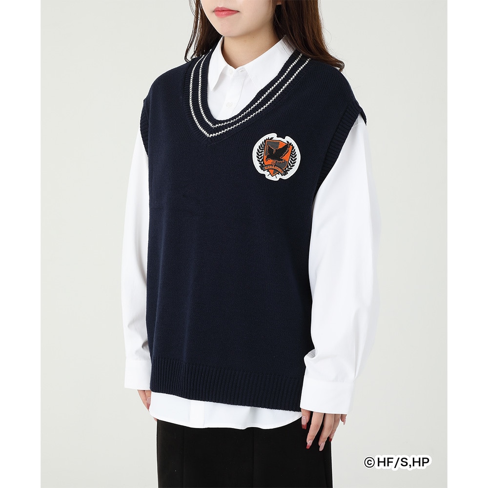 AjunCL[!!v×ZOZOTOWN SHIRTSKNIT VEST SET G