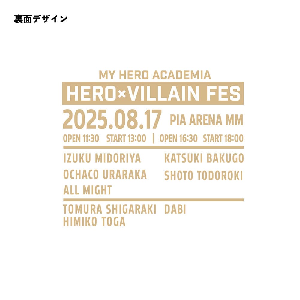 wl̃q[[AJf~AxHERO×VILLAIN FES. TVc q[[Ver.