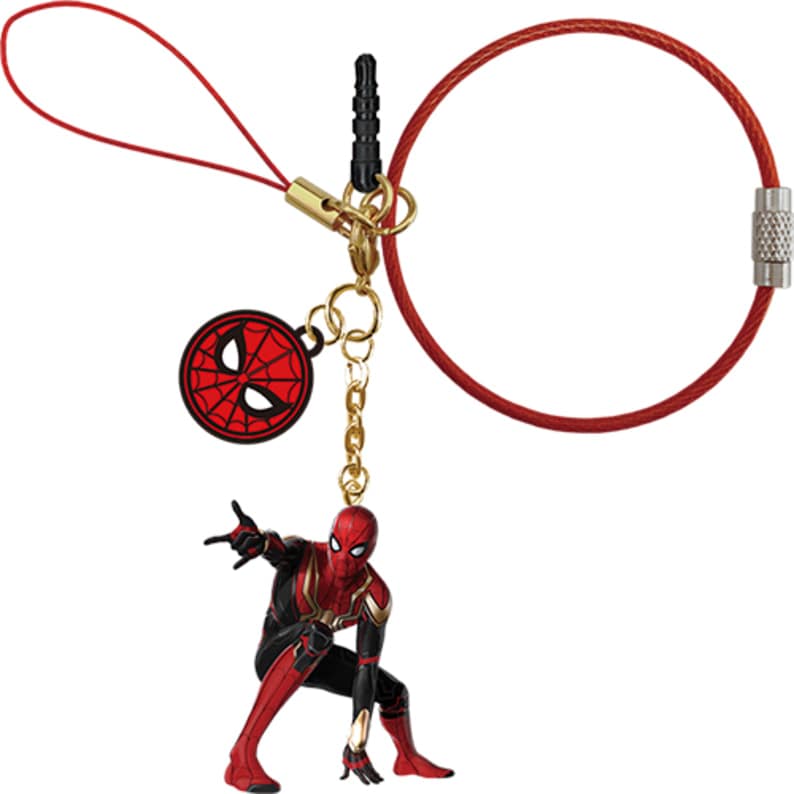 スパイダーマン　ノー・ウェイ・ホーム　マスコットキーホルダー（INTEGRATED SUIT）