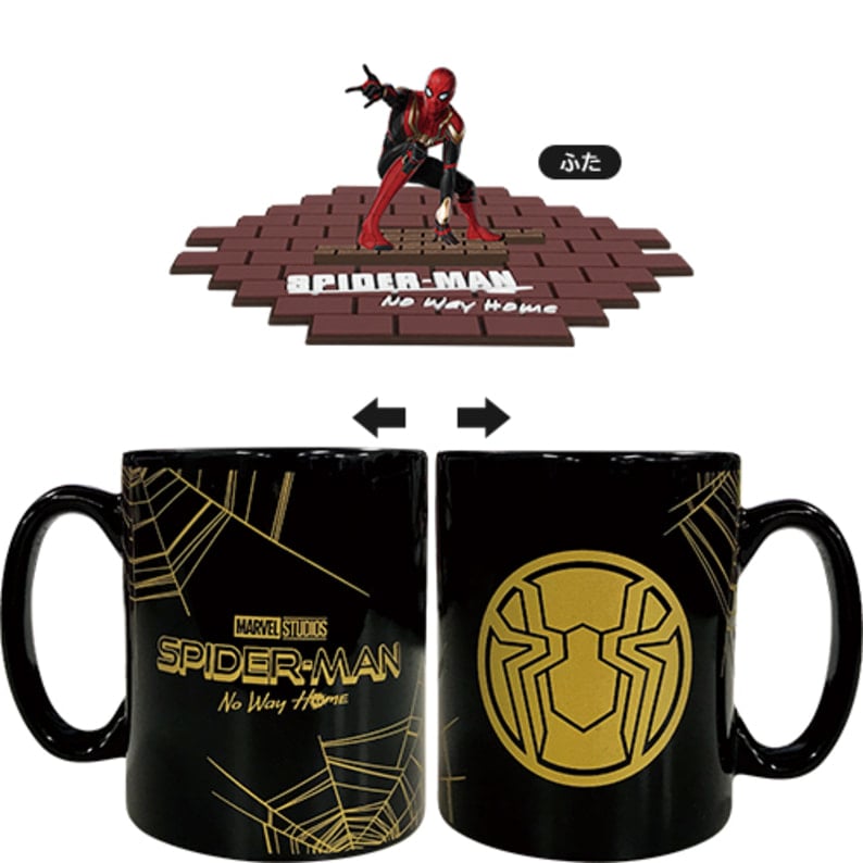スパイダーマン　ノー・ウェイ・ホーム　ふた付きマグカップ