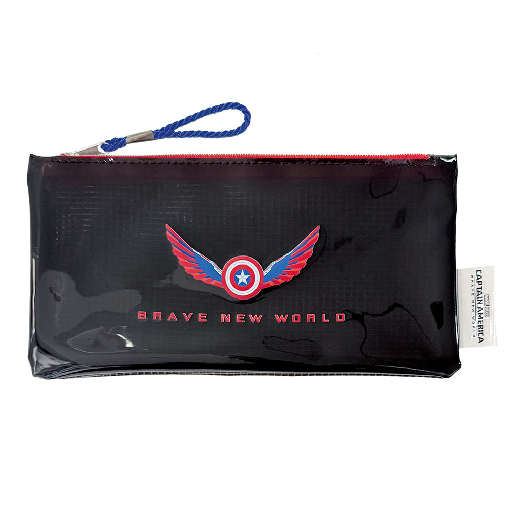 キャプテン・アメリカ：ブレイブ・ニュー・ワールド　クリアメッシュポーチ