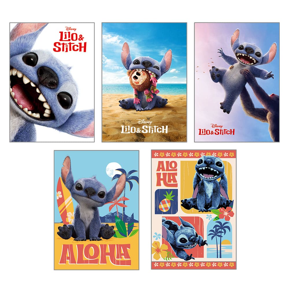 リロ＆スティッチ　ポストカードセット