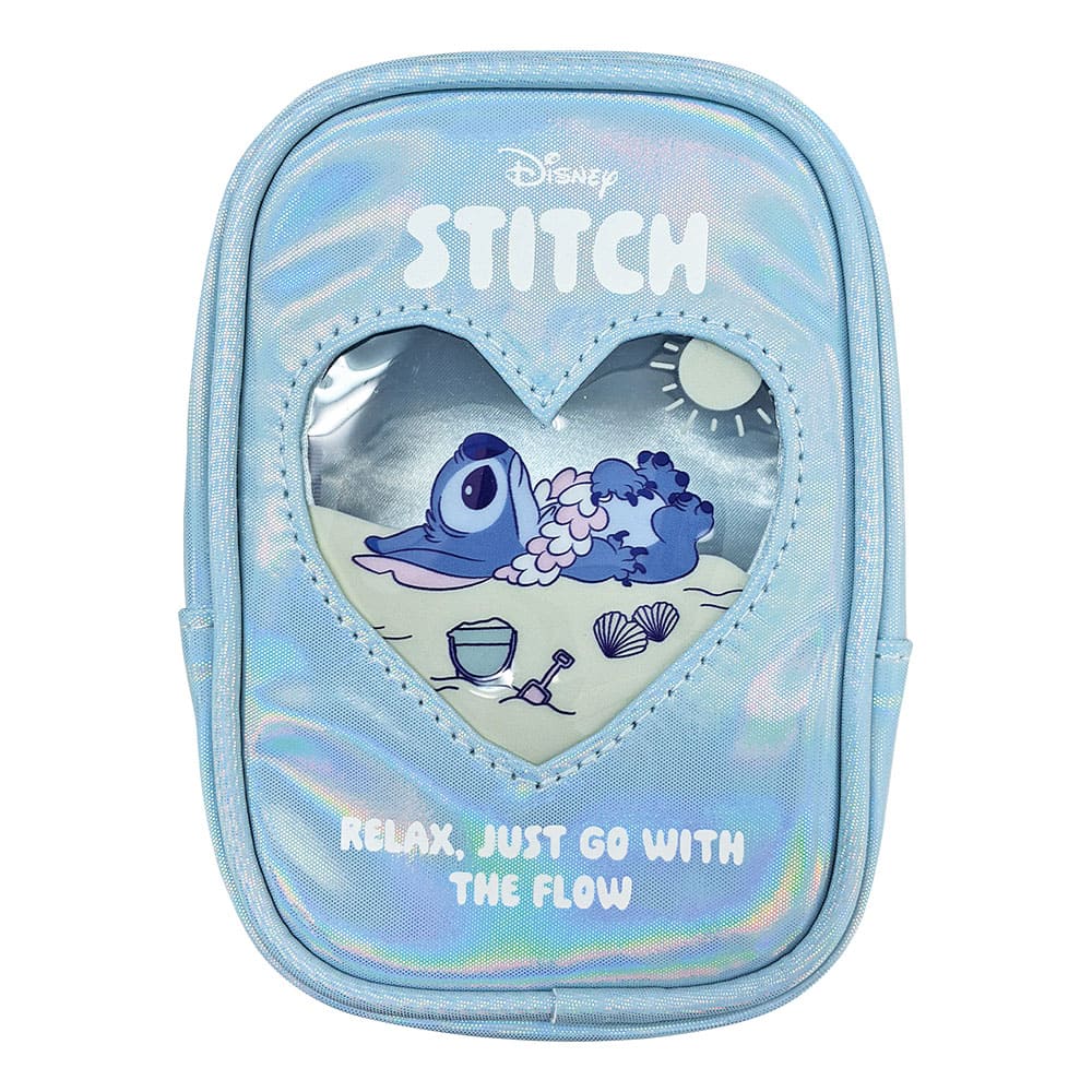 リロ＆スティッチ　合皮ポーチ縦型