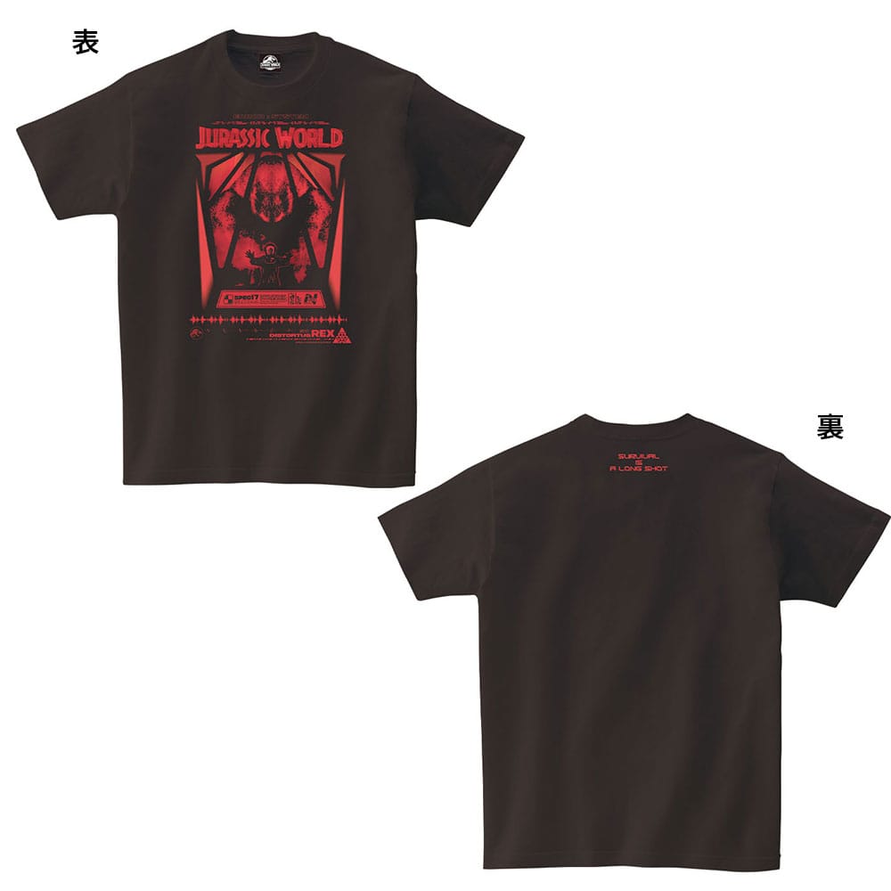 ジュラシック・ワールド／復活の大地　ＴシャツB（ブラック）Lサイズ