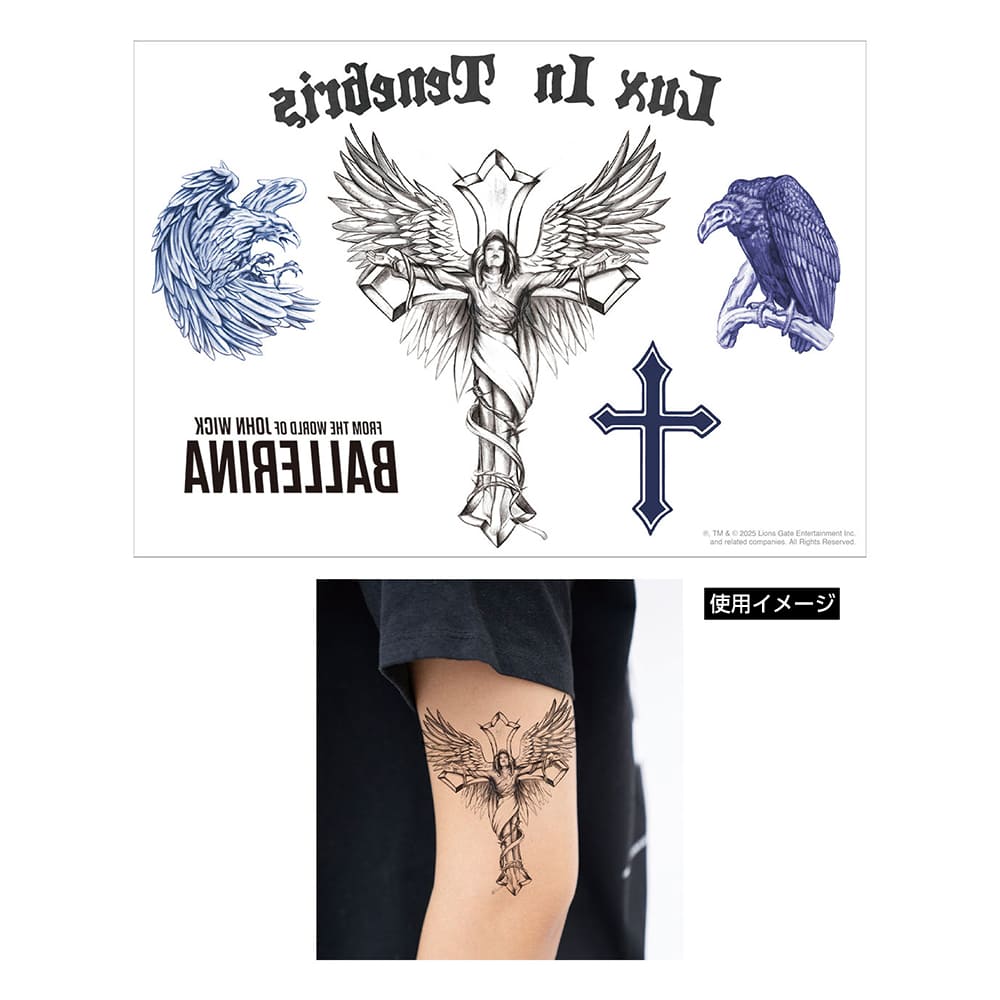 バレリーナ：The World of John Wick　タトゥーシール