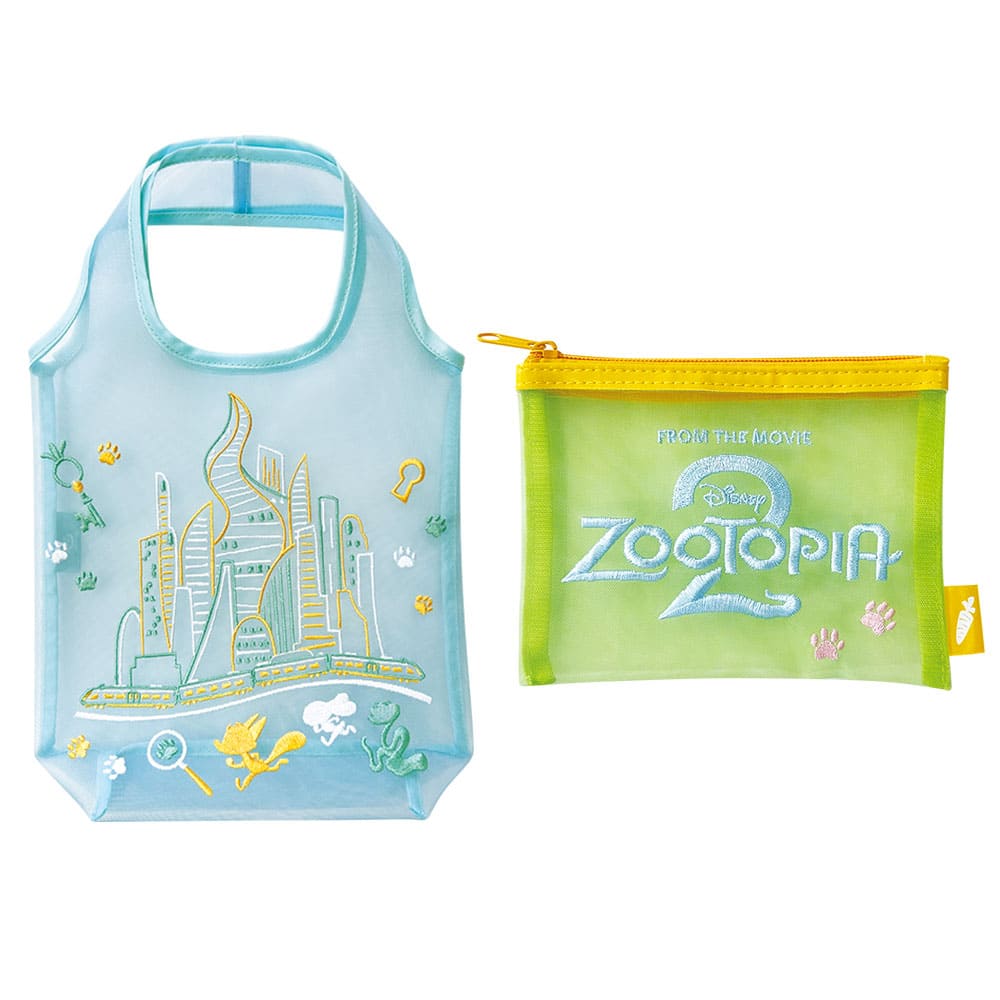 ズートピア２　メッシュポーチ＆エコバッグセット