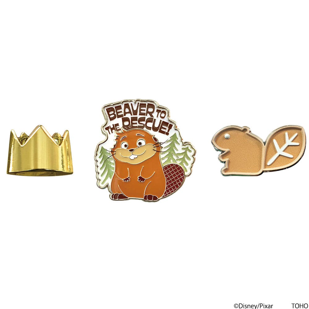 私がビーバーになる時　ピンズセット