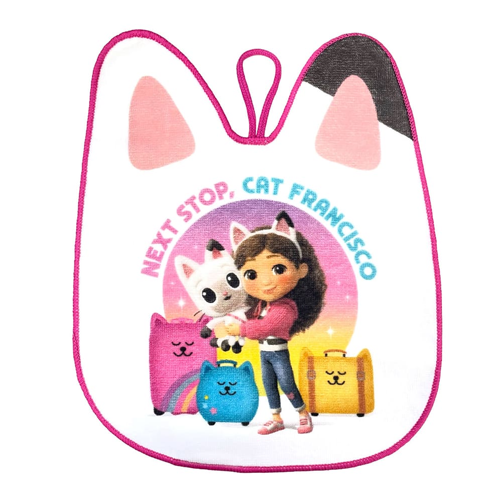 ギャビーのドールハウス ザ・ムービー　ループ付きミニタオル