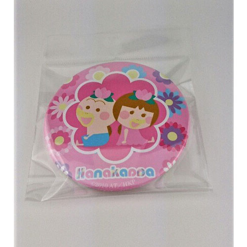 はなかっぱ　HK缶バッチ（ピンク）