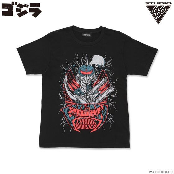 ゴジラ ガイガン(ゴジラ ファイナルウォーズ)Tシャツ feat.STUDIO696