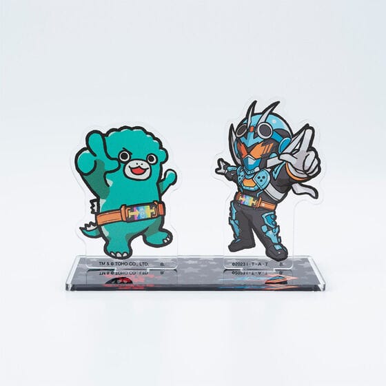 仮面ライダーガッチャード×ちびゴジラの逆襲 アクリルスタンド(全5種)仮面ライダーガッチャード&ちびゴジラ
