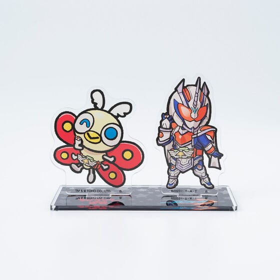 仮面ライダーガッチャード×ちびゴジラの逆襲 アクリルスタンド(全5種)仮面ライダーマジェード&ちびモスラ