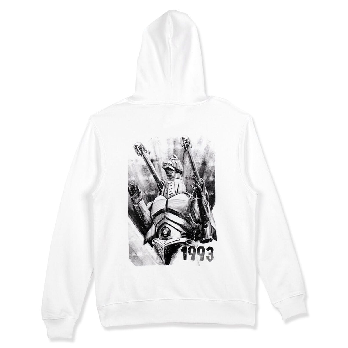 ゴジラ　モノクロデザインパーカー　スーパーメカゴジラ