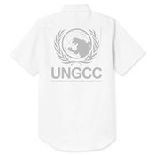 国連G対策センター オックスフォードシャツ(半袖)