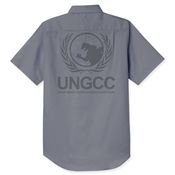 国連G対策センター オックスフォードシャツ(半袖)
