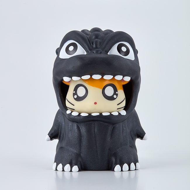 ゴジラ・ストア限定 ムービーモンスターシリーズ ゴジハムくん(メタリックブラックver.)