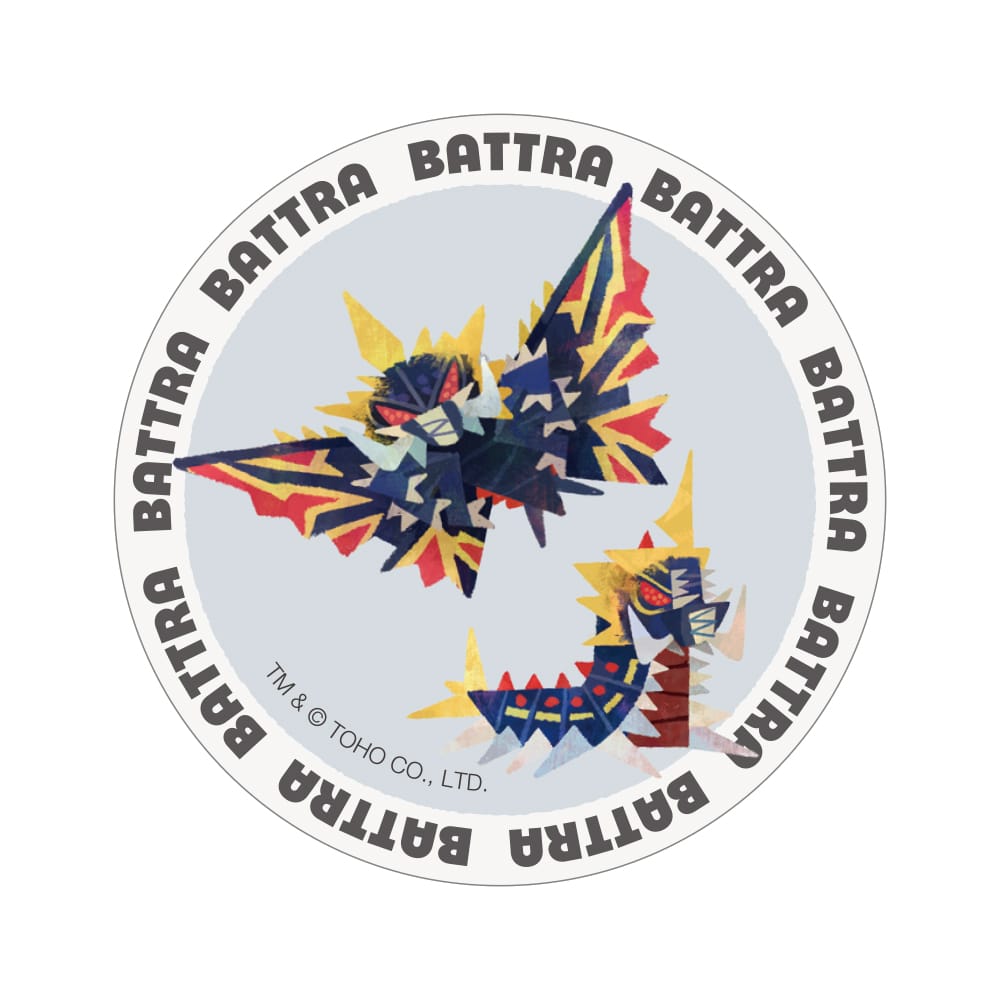 ハシゴダカ・アートコレクション ゴジラVSモスラ ステッカー BATTRA