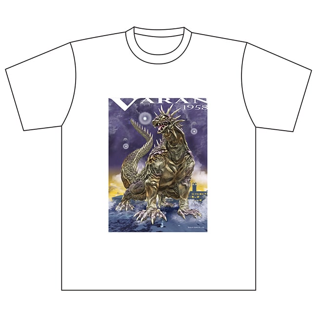 東宝怪獣Tシャツ バラン