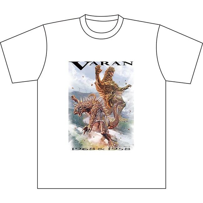 東宝怪獣Tシャツ バラン&バラン