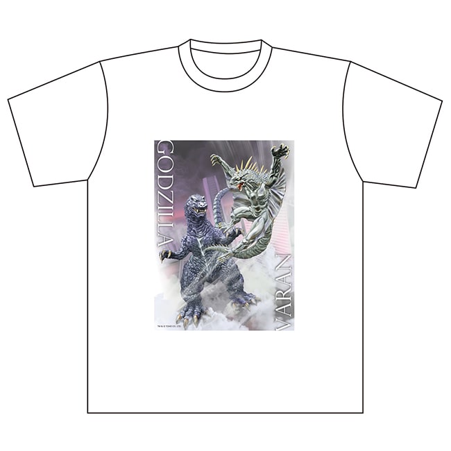 東宝怪獣Tシャツ ゴジラ&バラン