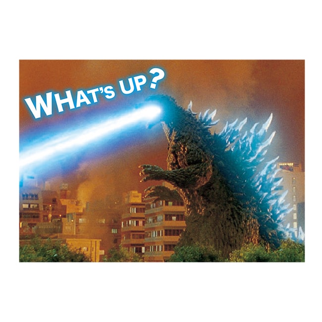 グリーティングカード 73　WHAT'S UP