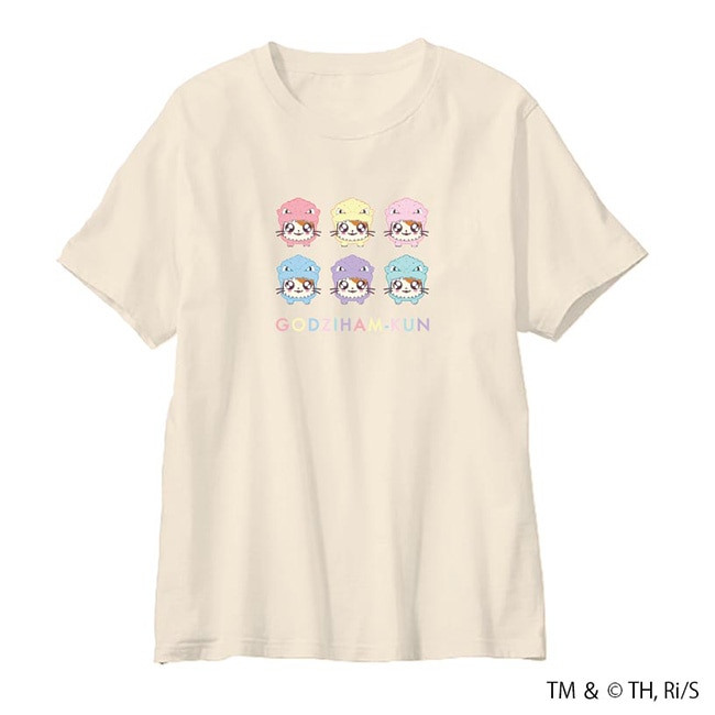 ゴジハムくんTシャツ（HC/BE）
