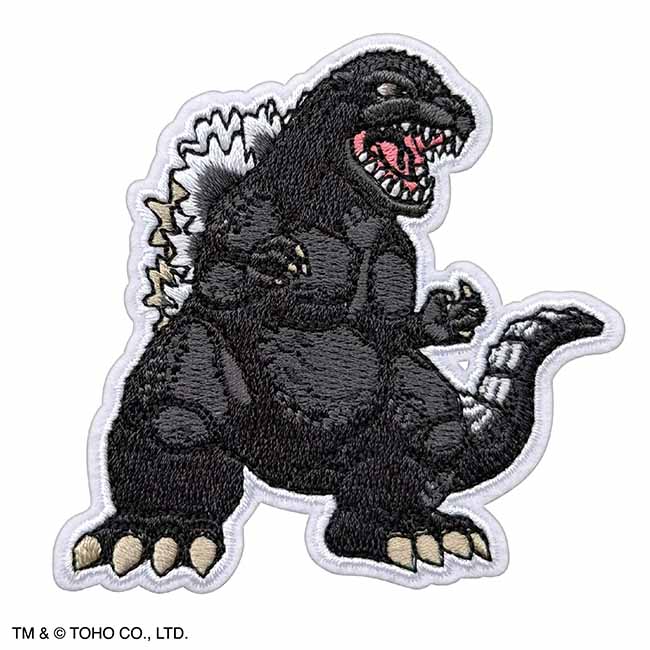 ゴジラ（１９８９）　刺繍ワッペン