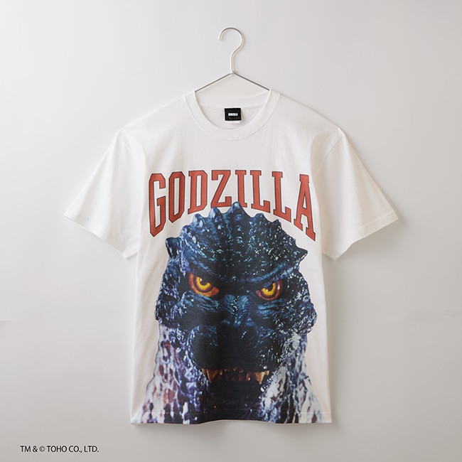 ゴジラ（１９９５）ビッグプリントＴシャツＬ（ＢＡ）