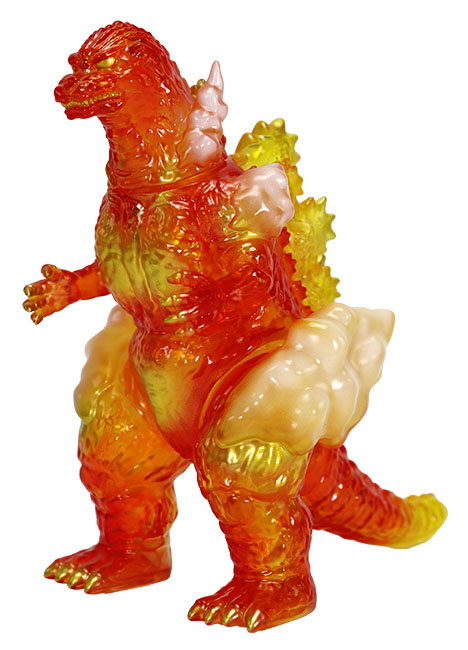 CCP ミドルサイズシリーズ ゴジラEX【第10弾】バーニングゴジラ クリアレッド Ver.