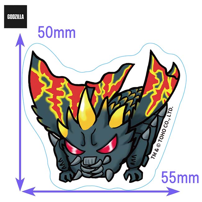 ダイカットステッカー　バトラ（1992）