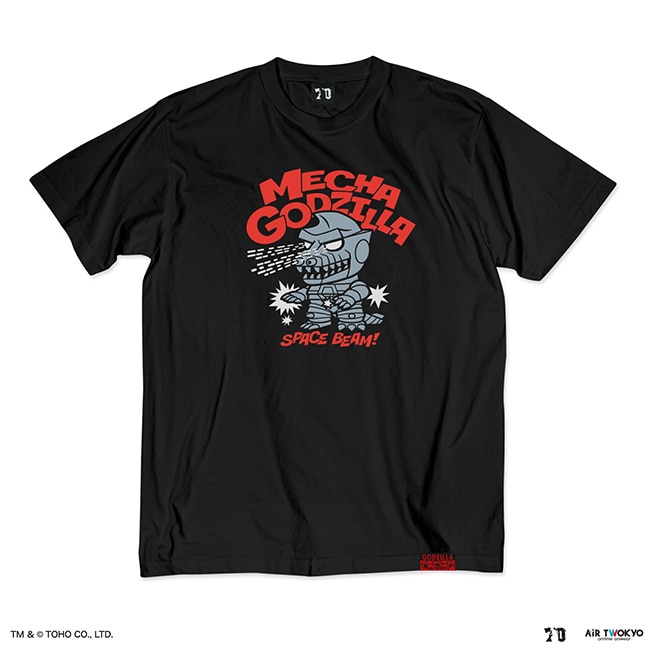 ゴジラ70周年記念　昭和シリーズ　シーンイラストTシャツ3（メカゴジラ）