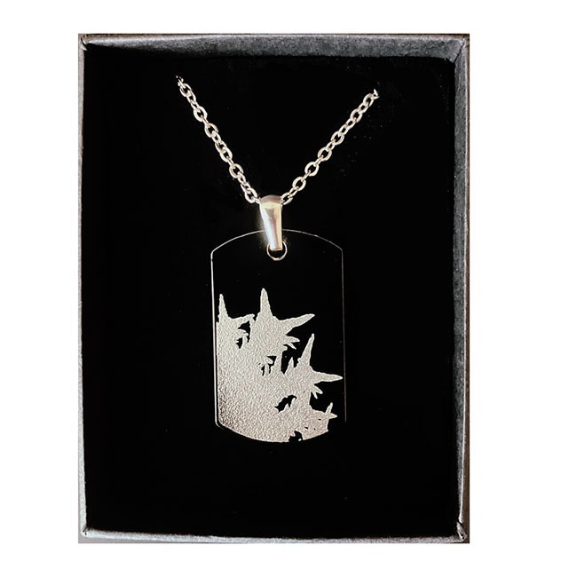 蒔絵タグプレート　ゴジラ（2023）