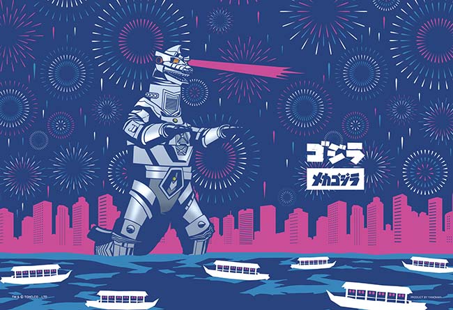 ジグソーパズル　Japanese style　メカゴジラ