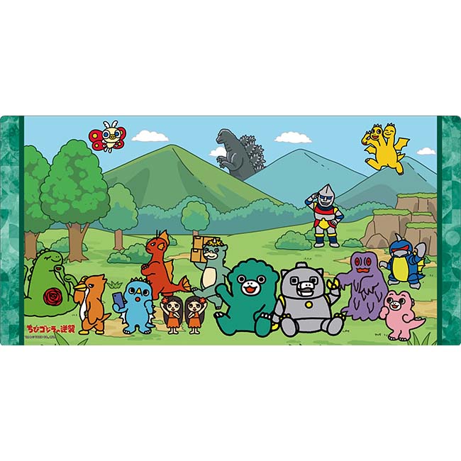 ブシロード ラバーマットコレクション V2 Vol.1785『ちびゴジラの逆襲』