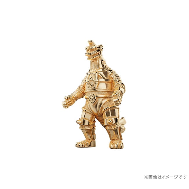「メカゴジラ」（1974）ミニフィギュア　ゴールドモデル（K18イエローゴールド）
