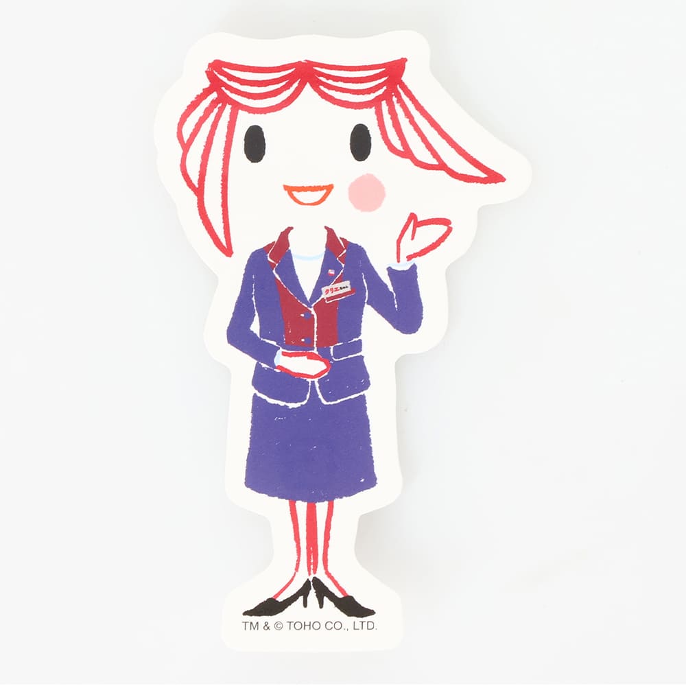 クリエちゃんステッカー　制服（冬）