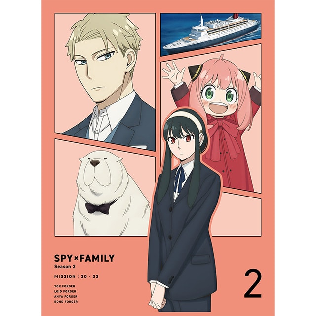 wSPY×FAMILYxSeason 2 Vol.2 񐶎Y Blu-ray