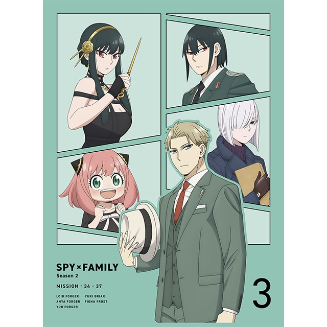 wSPY×FAMILYxSeason 2 Vol.3 񐶎Y Blu-ray