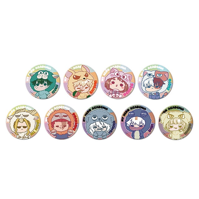 僕のヒーローアカデミア アニマルmochocho トレーディング缶バッジ【全9種】 ランダム1個