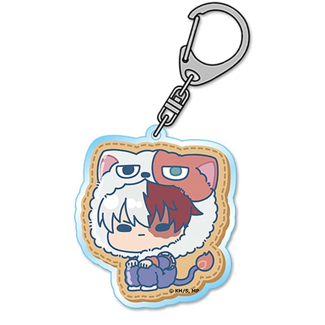 僕のヒーローアカデミア アニマルmochocho アクリルキーホルダー　ショートキャット