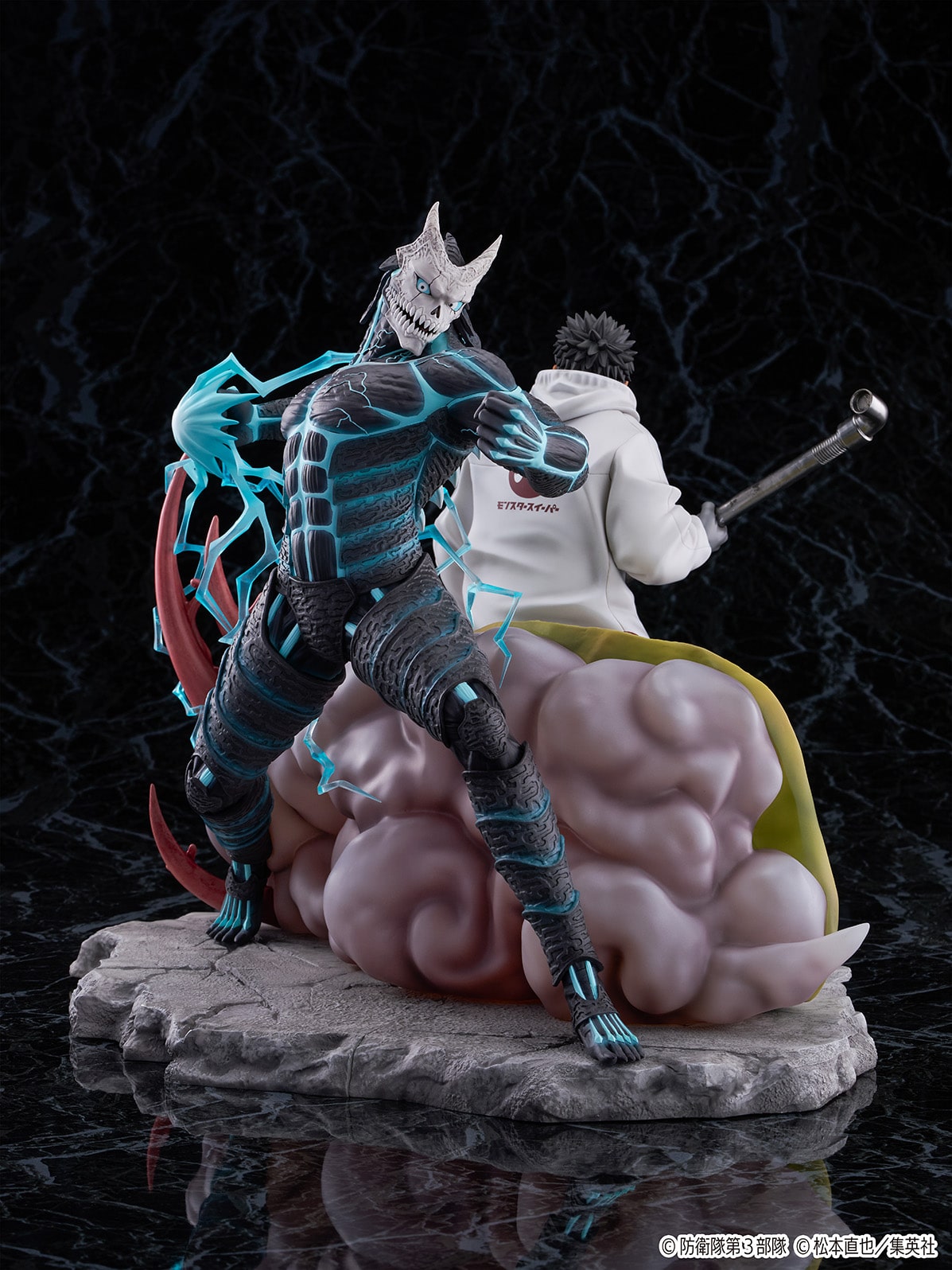 怪獣8号 1/7スケールフィギュア 「怪獣8号&日比野 カフカ」