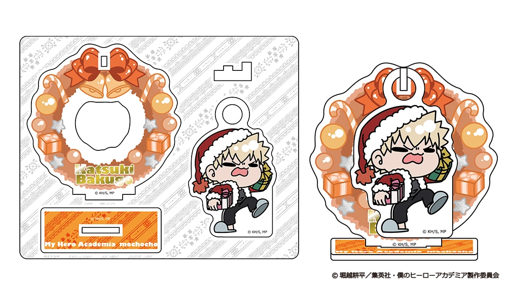 僕のヒーローアカデミア クリスマスmochocho アクリルスタンド 爆豪勝己