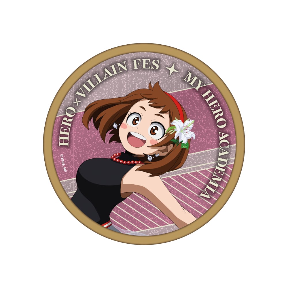 僕のヒーローアカデミア HERO×VILLAIN FES. グリッターアクリルコースター 麗日お茶子